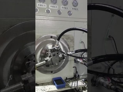 Test hydraulic pump for oil leakage